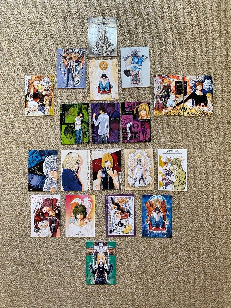 デスノート【レア】カード スペシャルレア キラ 夜神月 エル L