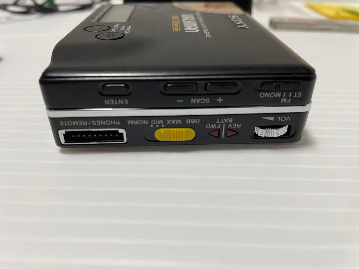 ジャンク SONY WALKMAN ウォークマン WM-F701C ブラック｜Yahoo!フリマ