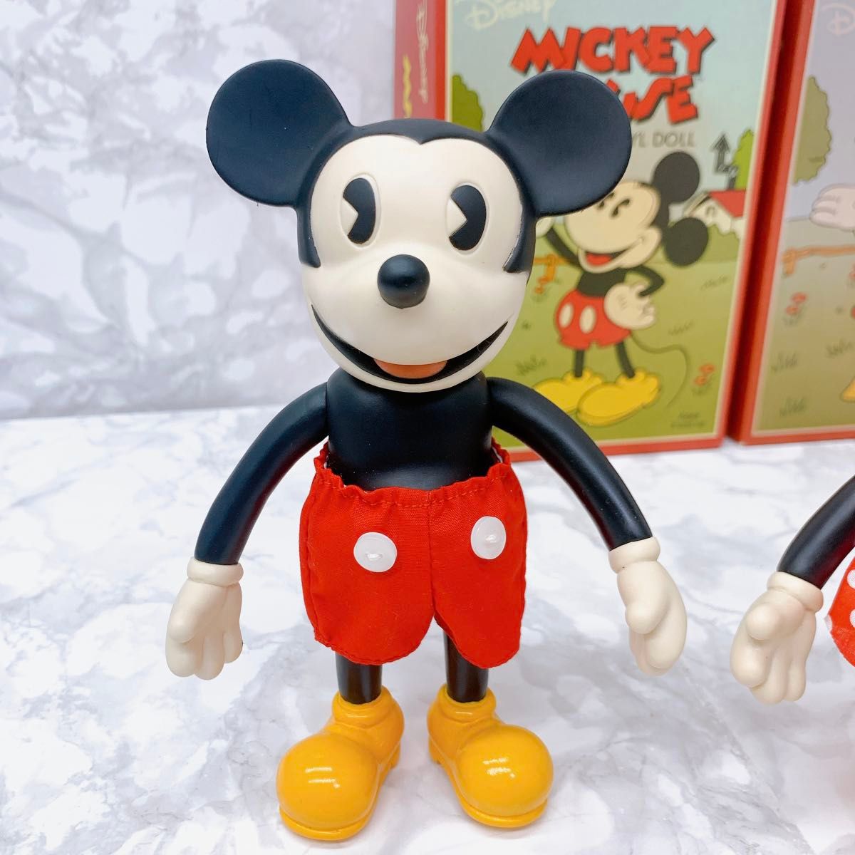 希少 Schylling社 ミッキーマウス ミニーマウス レトロコレクション