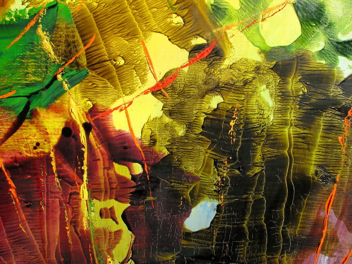 コンテンポラリー作家,大澤哲郎「untitled to-497」F80号アクリル