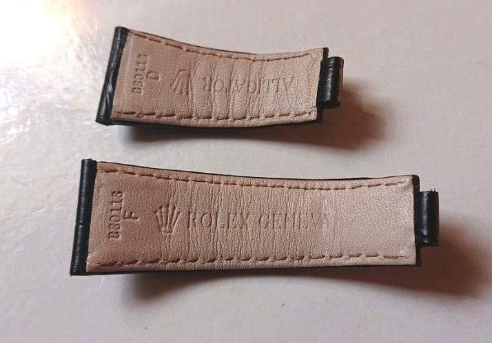 ロレックス デイトナ 純正 オイスターフレックス用 レザー革ベルト