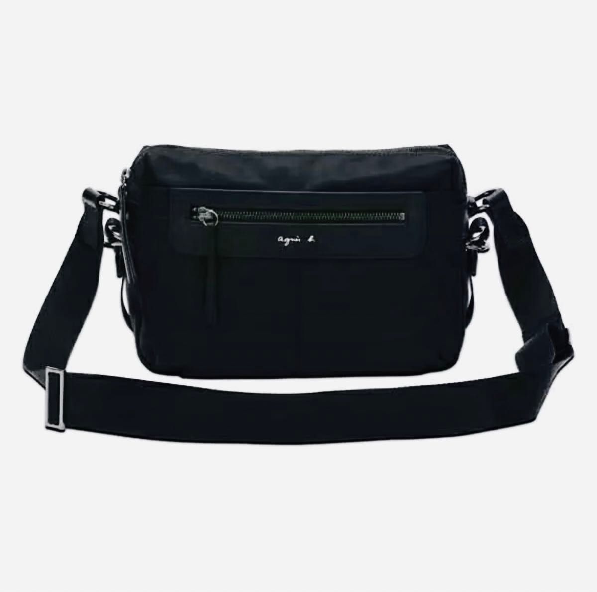 アニエスベーボヤージュ ショルダーバッグ 肩掛け 斜め掛け 軽量 ロゴ