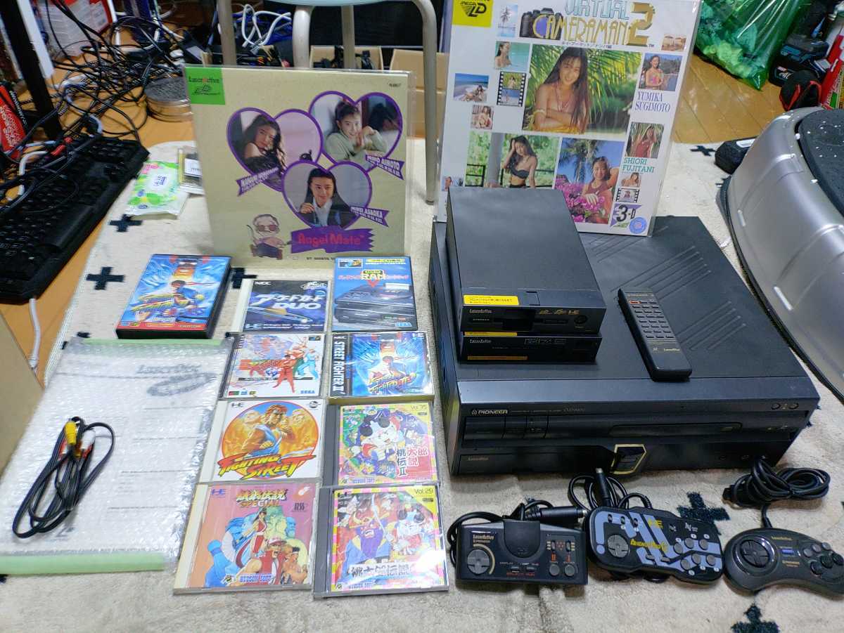 Yahoo!オークション - レーザーアクティブ MEGA-LD LD-ROM ゲームソフ