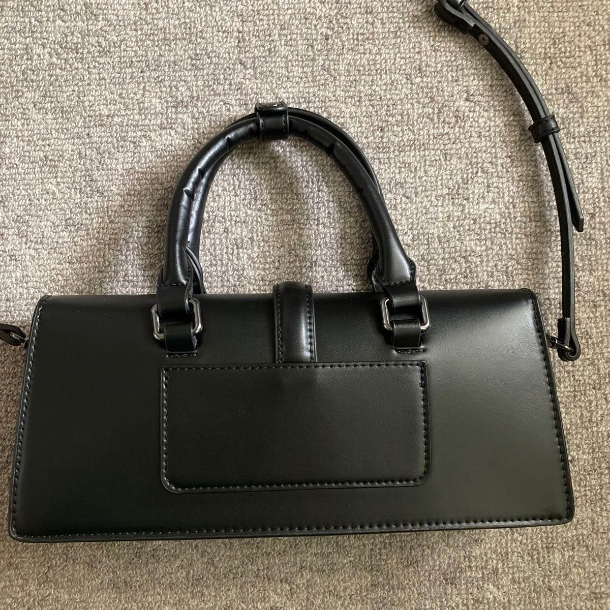 ザラ ZARA 未使用 フラップ シティ ショルダーバッグ近年 ハンドバッグ