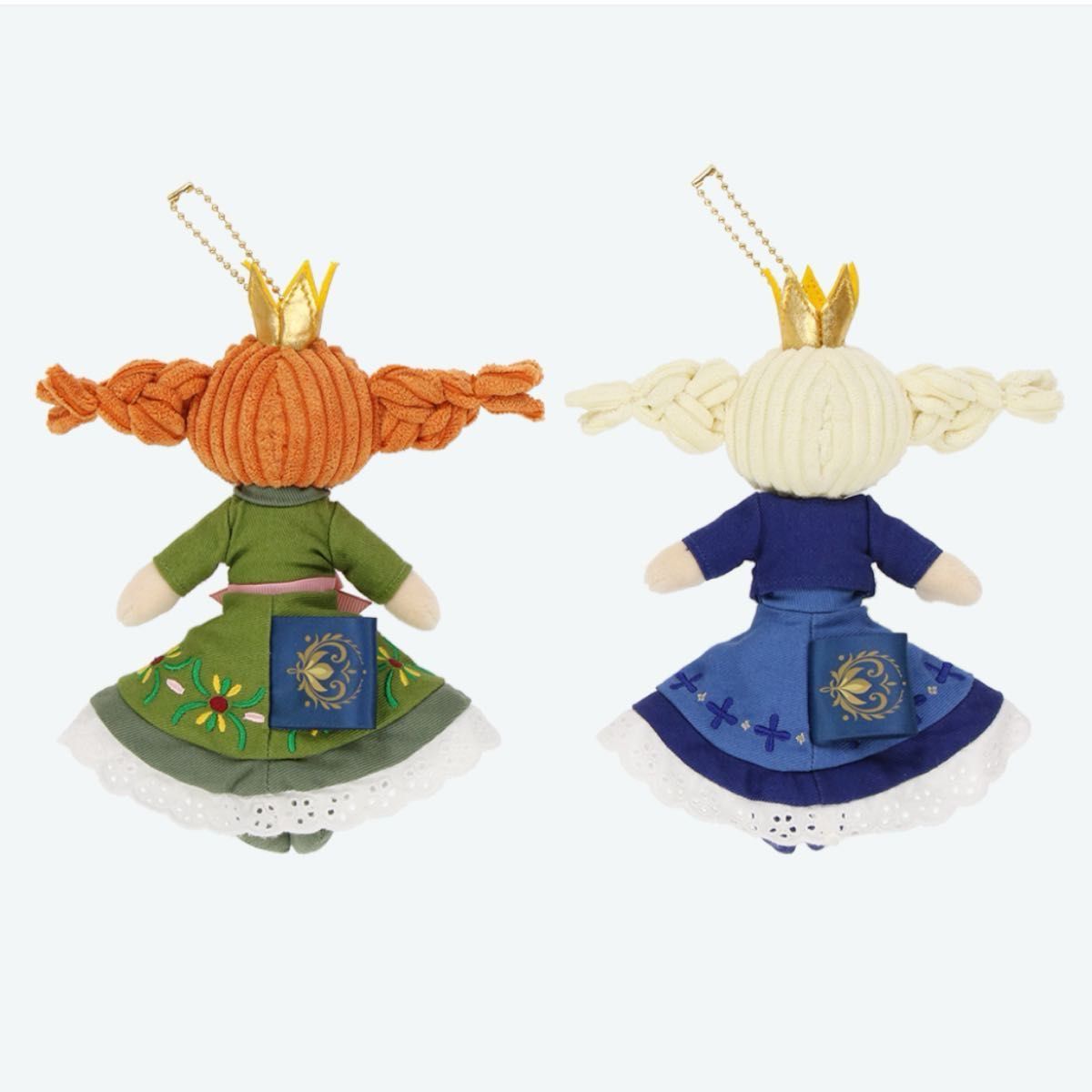 ファンタジースプリングス アナ雪 ぬいぐるみチャーム2個 アナ エルサ