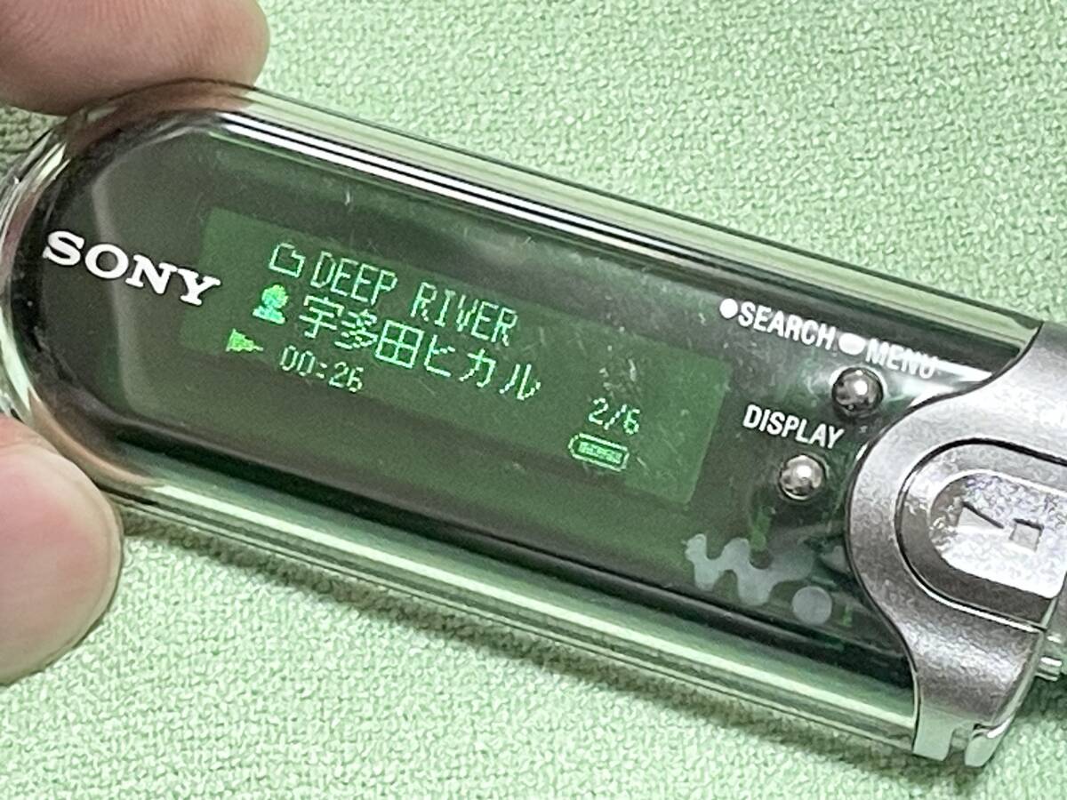 即決 SONY スティック型ウォークマン NW-E407 グリーン｜Yahoo!フリマ