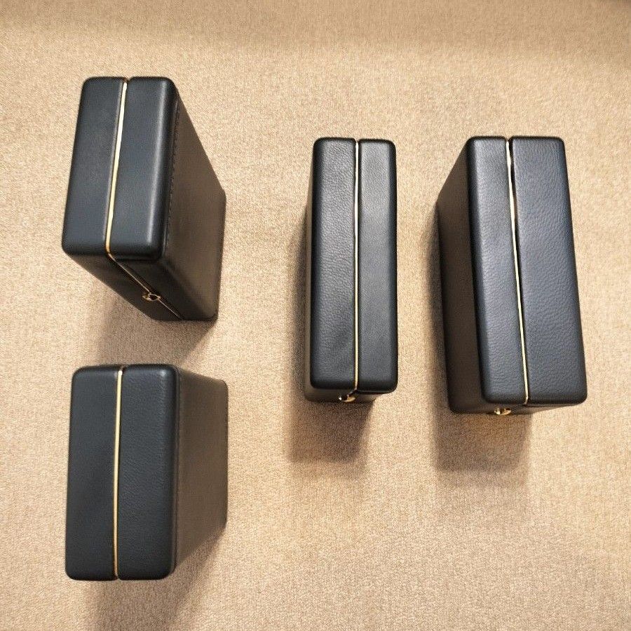 GRAFF空箱ジュエリーケース ペンダントケース縦 横 ピアスケース 3連