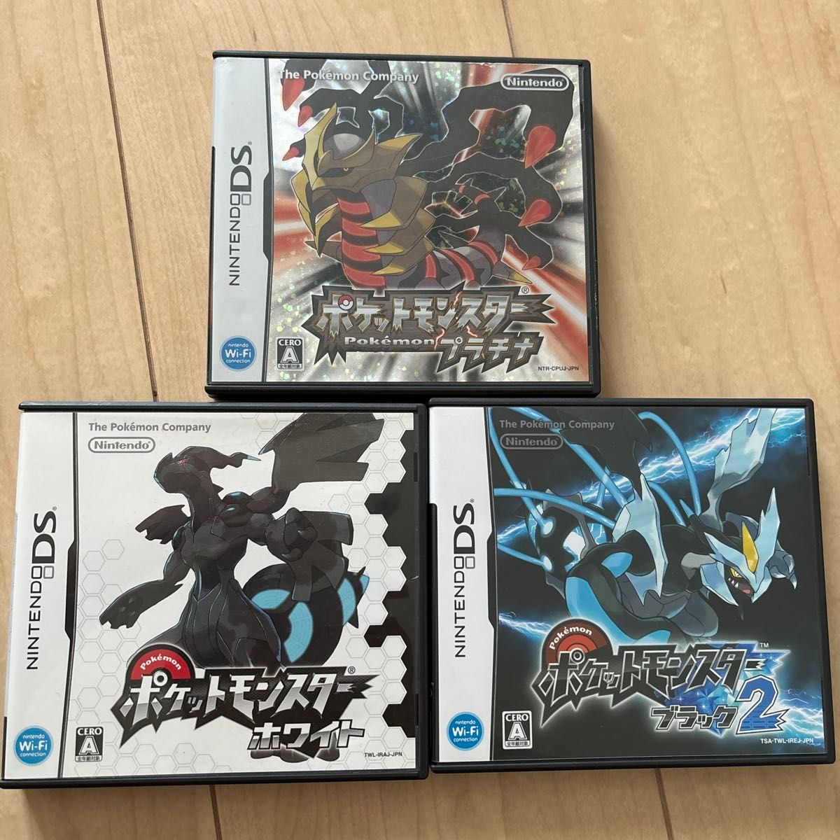 ポケットモンスター xy ブラック プラチナゲームソフト 5本セット