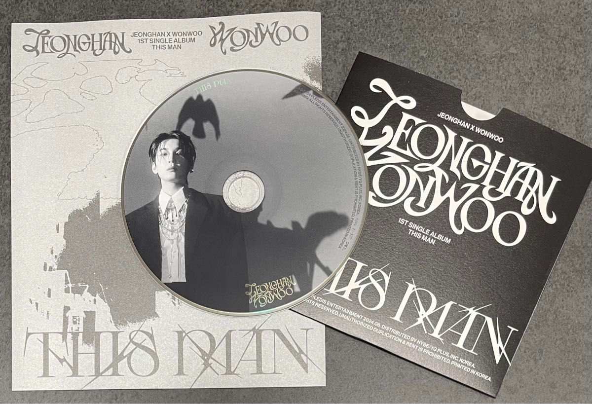 j&w【ウォヌ】seventeen THIS MAN Standard トレカ フォトカード