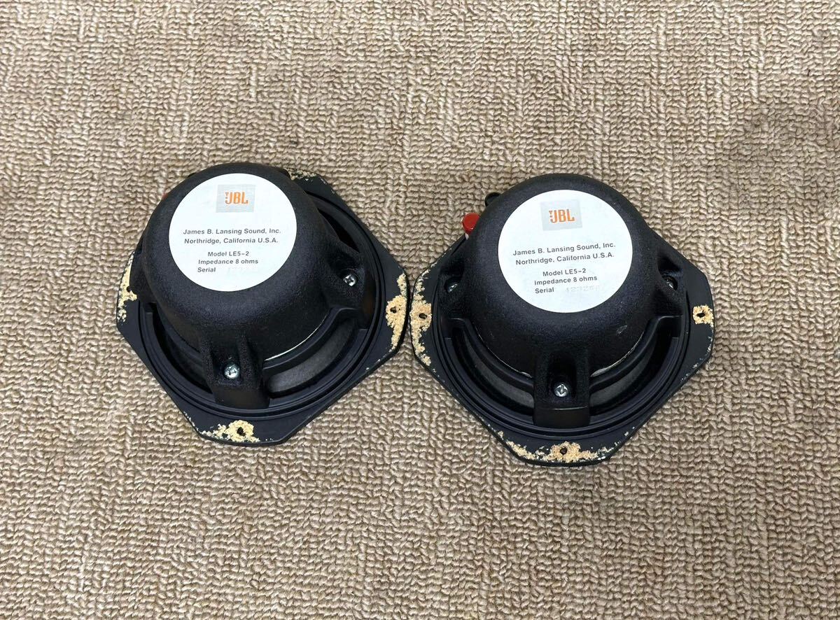 JBL LE 5-2 アルニコ ミッドレンジ スコーカー 8Ω ペア JBL LE 5-2
