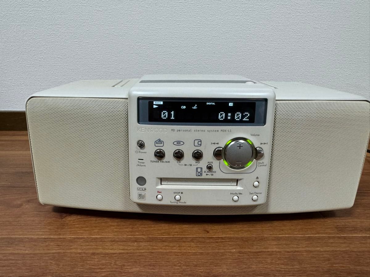 KENWOOD MDX-L1 CD/MD/TUNER コンポ ラジカセ｜Yahoo!フリマ（旧PayPay