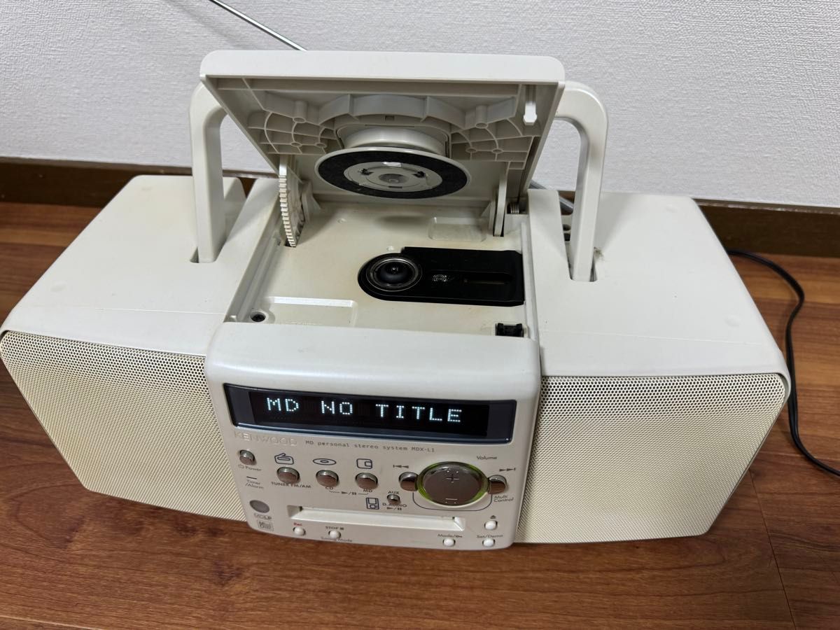 KENWOOD MDX-L1 CD/MD/TUNER コンポ ラジカセ｜Yahoo!フリマ（旧PayPay