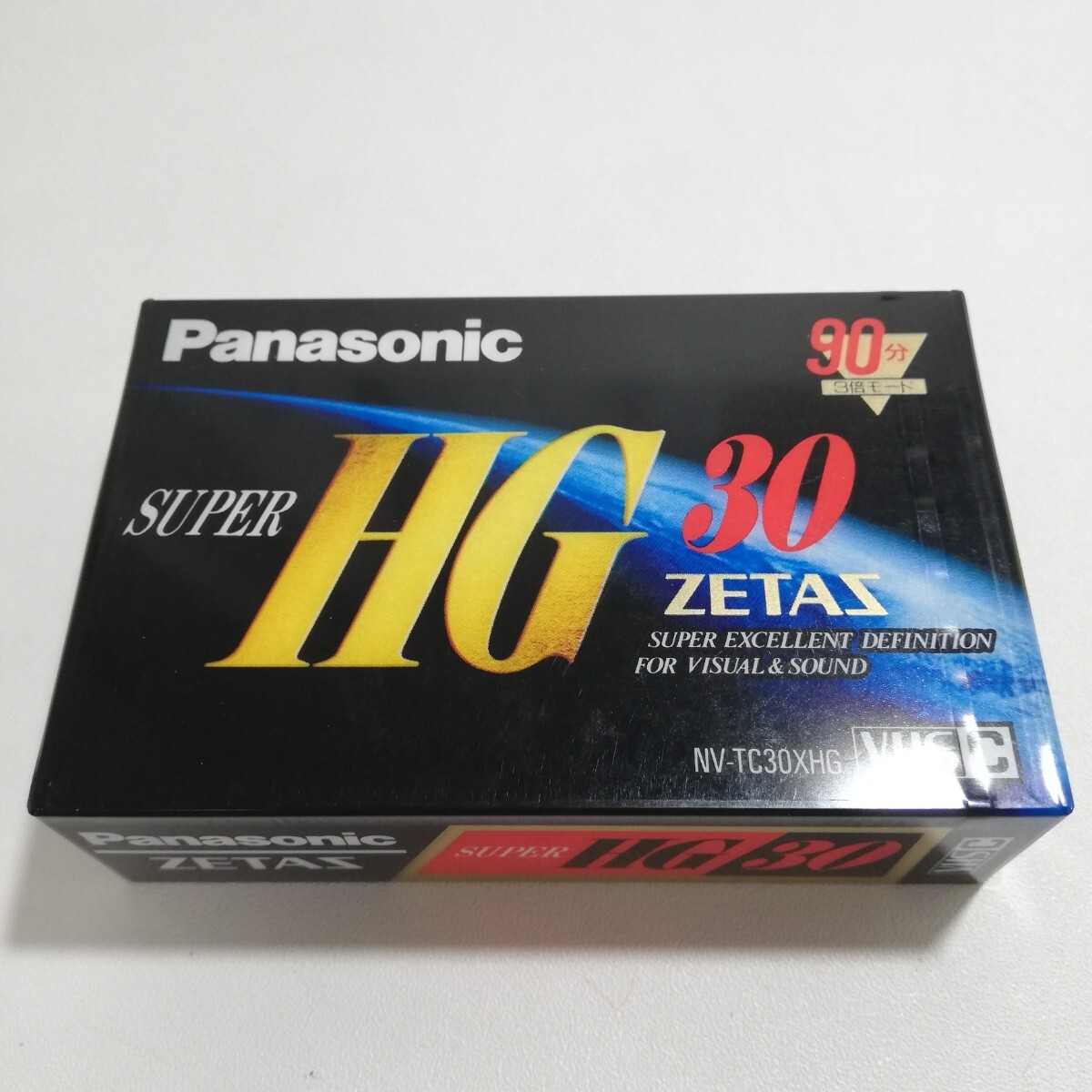 パナソニック Panasonic VHS-C テープ ZETAS Super HG 30分 NV-TC30XHG