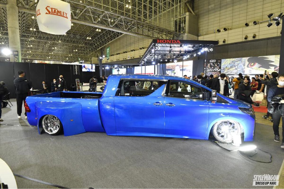 GCD NATS Alphard Super Dually アルファード トラック 1/64 ミニカー