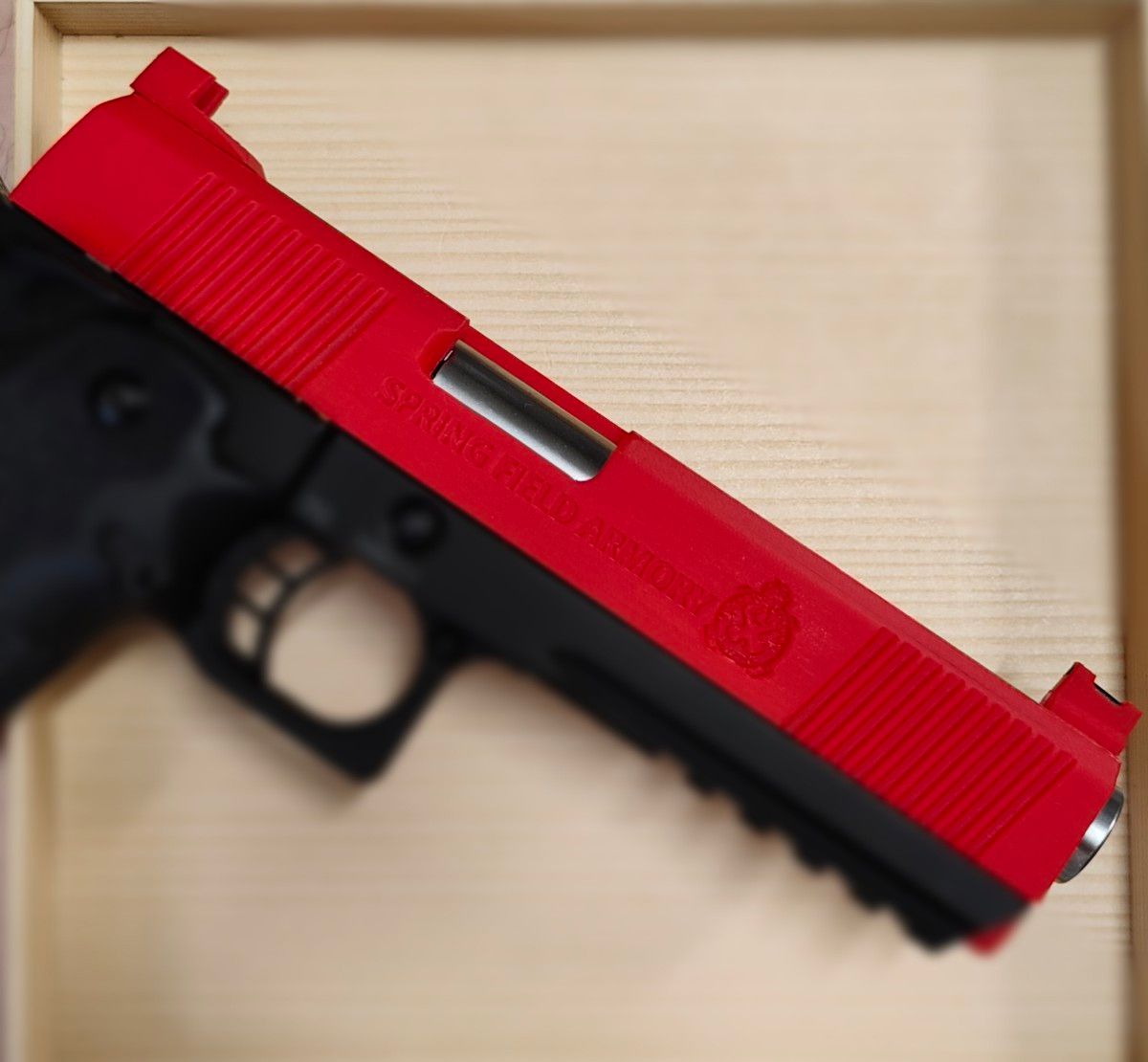 TRPオペレーター風赤のABSカスタムスライド ハイキャパ5 1用｜Yahoo