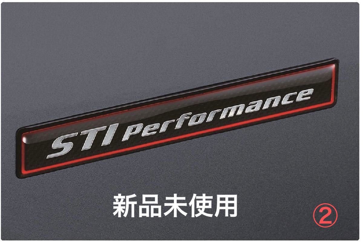貴重 本物 スバル STI パフォーマンス パッケージ オーナメント