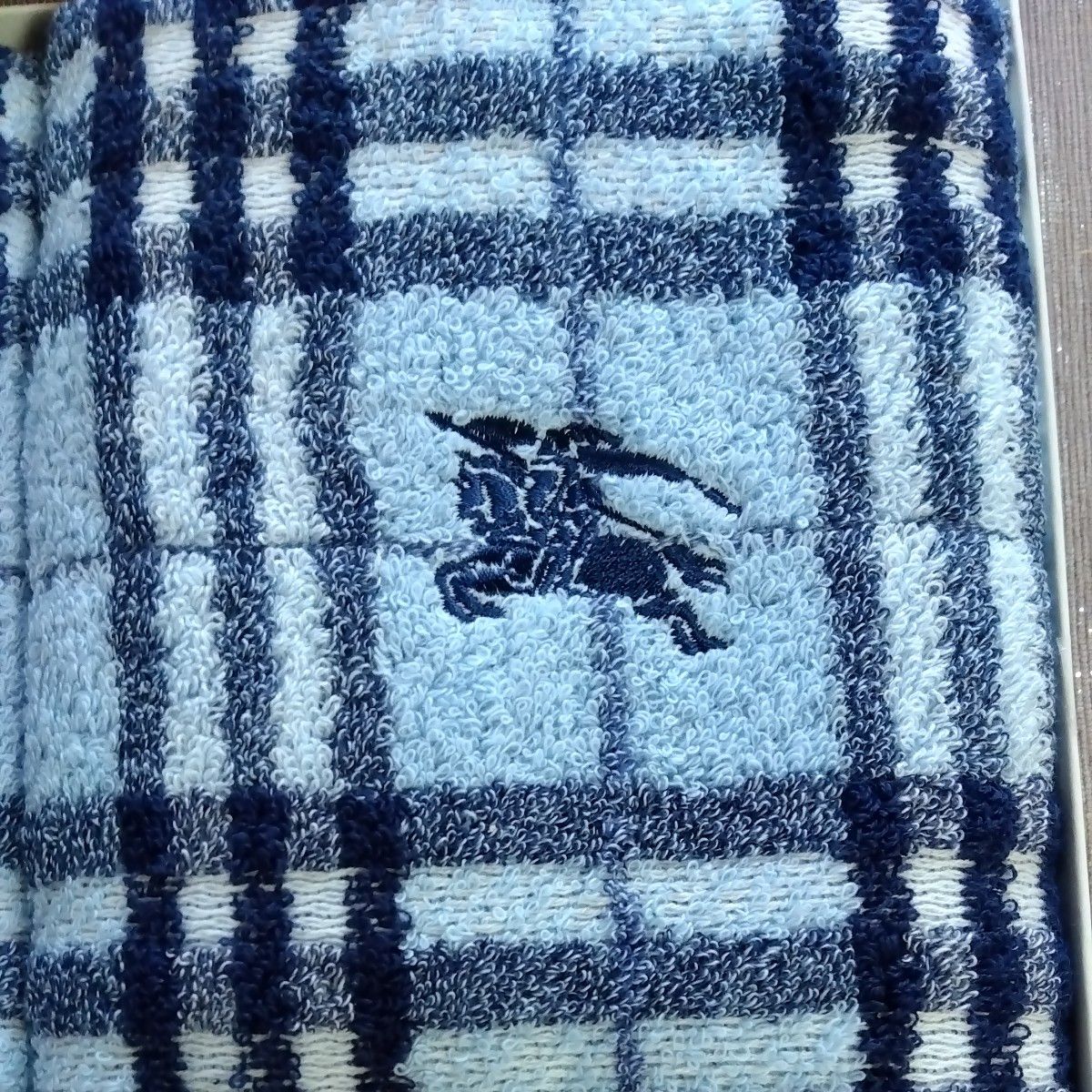 2枚セット1999年希少バーバリーBurberrys チェック柄タオルケット 2枚