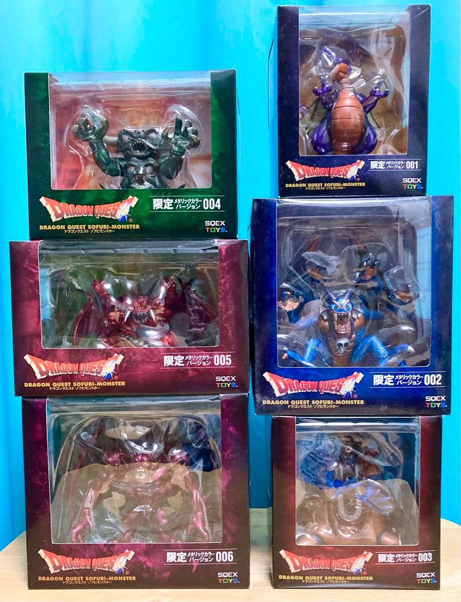 ジャンク品 ドラゴンクエスト ドラクエ ソフビモンスター メタリック
