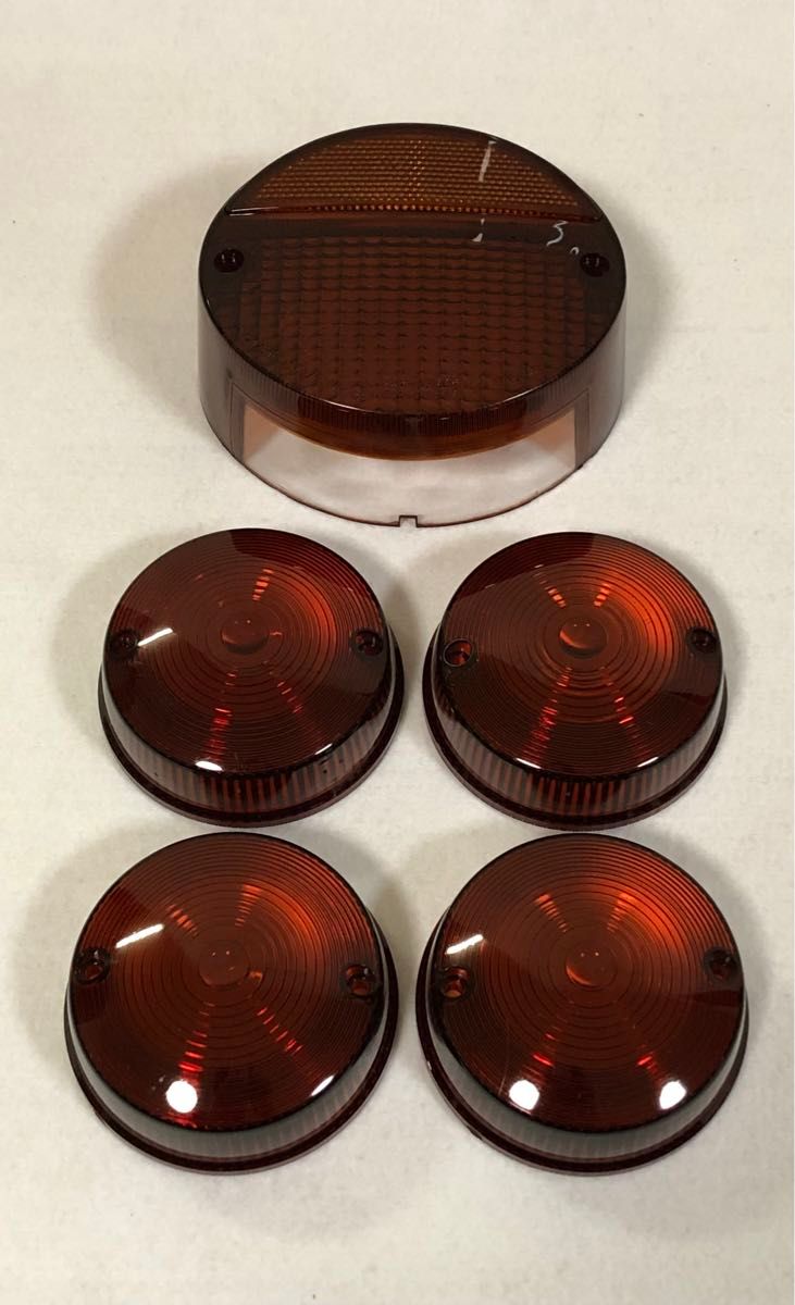 Z1 Z2 テール ウインカーレンズ セット ブラウン スモークテール