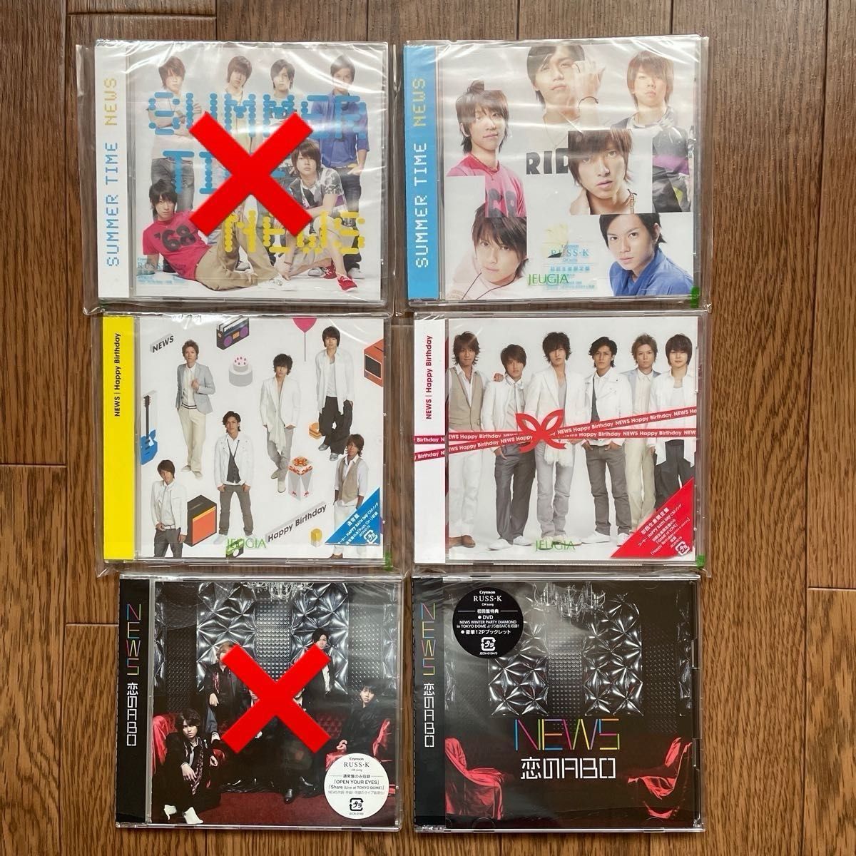 NEWSシングルCD 全21枚｜Yahoo!フリマ（旧PayPayフリマ）