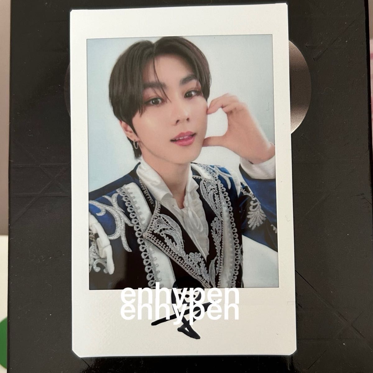 レア‼️ソンファ❤️ateez 直筆サイン入りチェキ ポラロイド トレカ