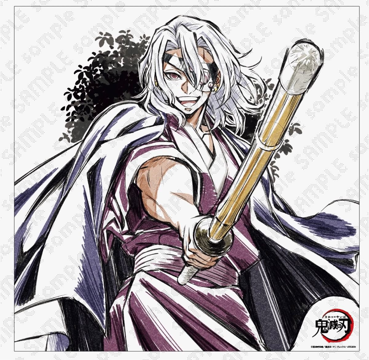 鬼滅の刃 柱稽古編 柱描き下ろしイラストビッグポスター 宇髄天元