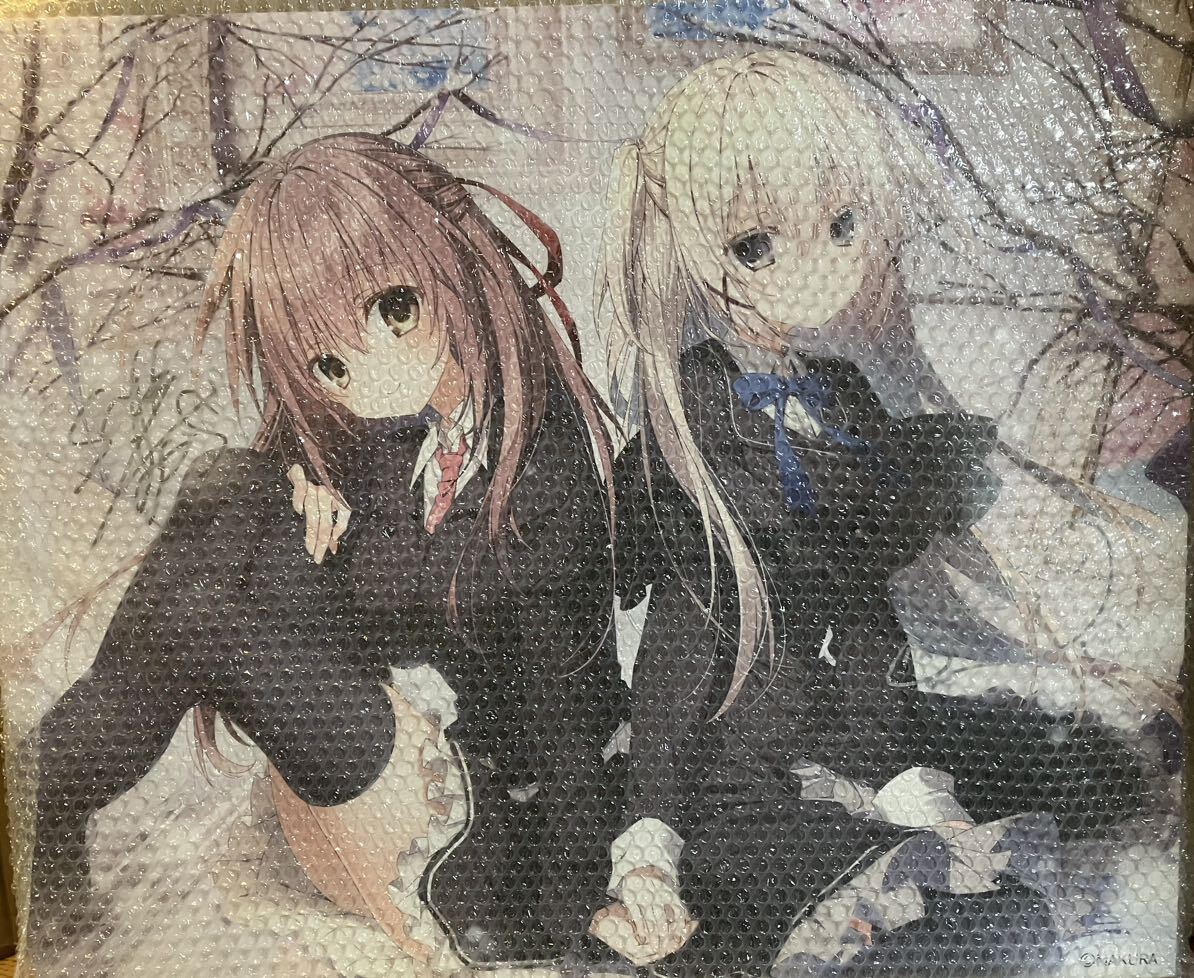 サクラノ詩 サクラノ刻 御桜稟 雫 直筆サイン入り特大ファンダムアート