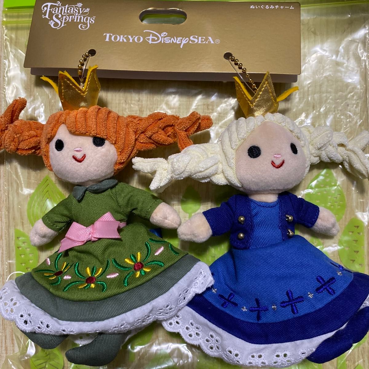 ディズニーシー アナ雪 アナと雪の女王 ぬいぐるみチャーム