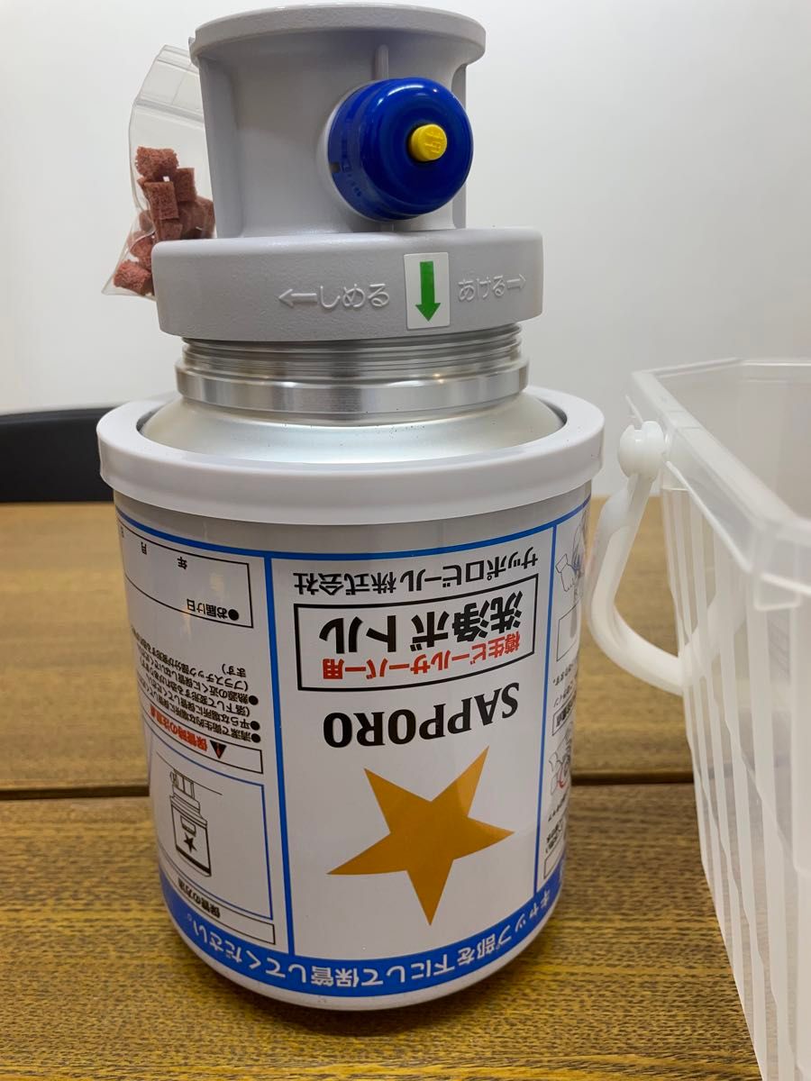 未使用品 樽生ビールサーバー用 洗浄ボトル サッポロビール｜Yahoo