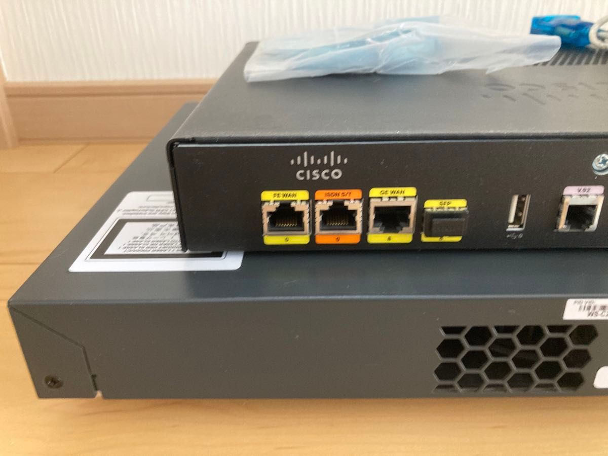 CCNA CCNP】2台Cisco891FJ Catalyst2960X｜Yahoo!フリマ（旧PayPayフリマ）