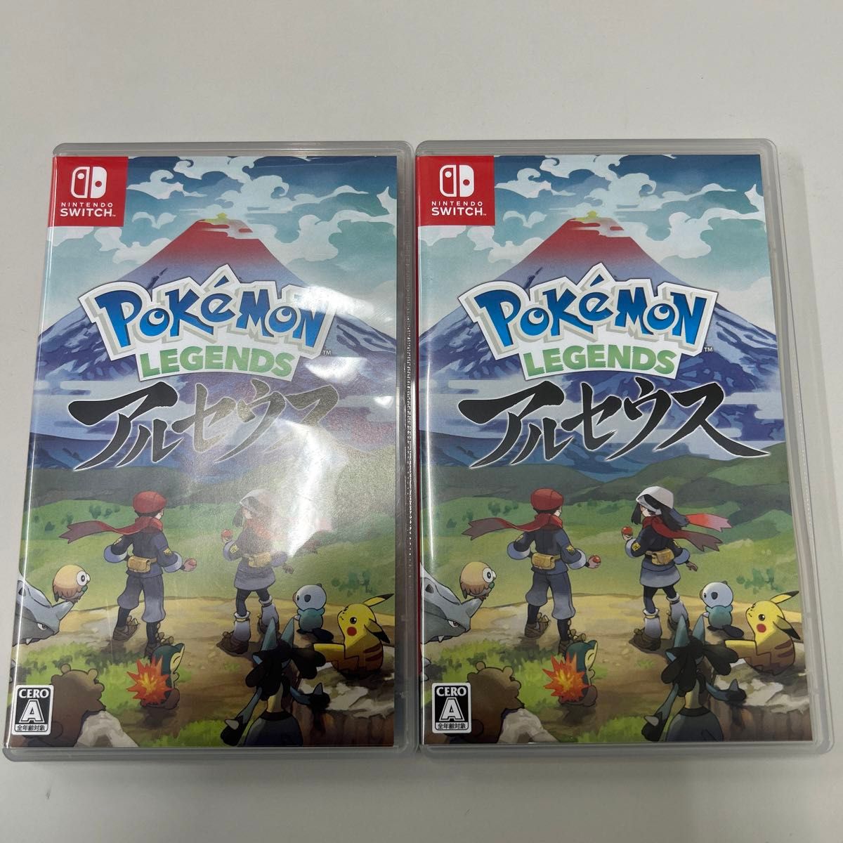 Switch】 Pokemon LEGENDS アルセウス ポケモンレジェンズ 6本セット