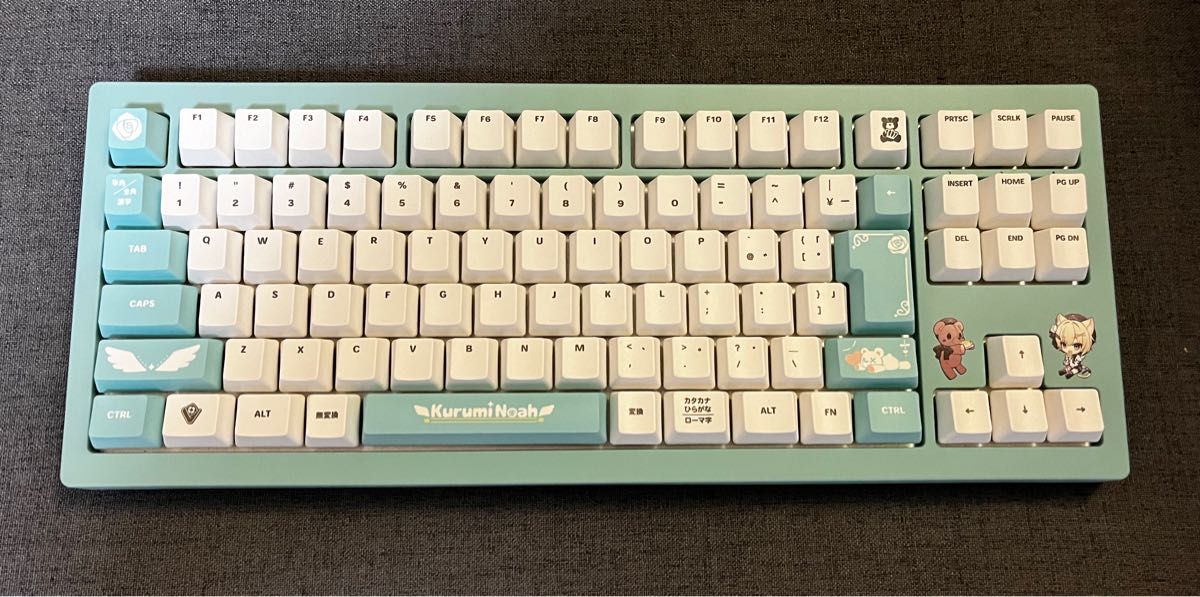 ぶいすぽ ゲーミングキーボード（胡桃のあ）【VSPO GEAR】｜Yahoo