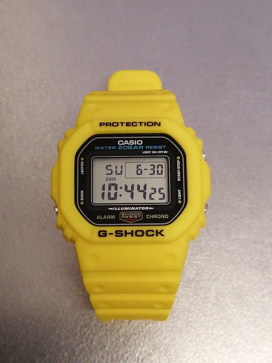 新品未使用 廃盤 限定復刻カラー DW-5600REC-9JF イエロー スピード