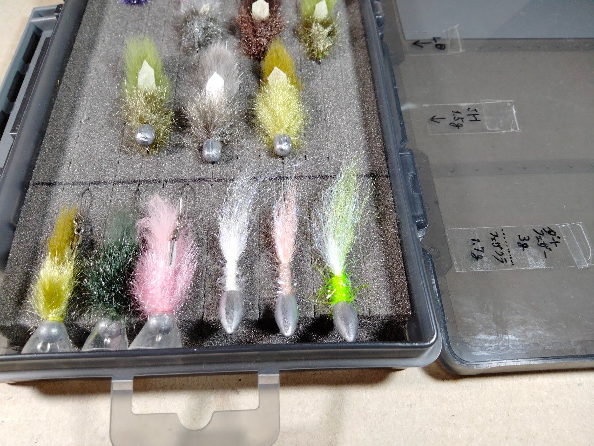 ハートデザイン(HART DESIGN) フェザージグ 16点セット(ケース付き