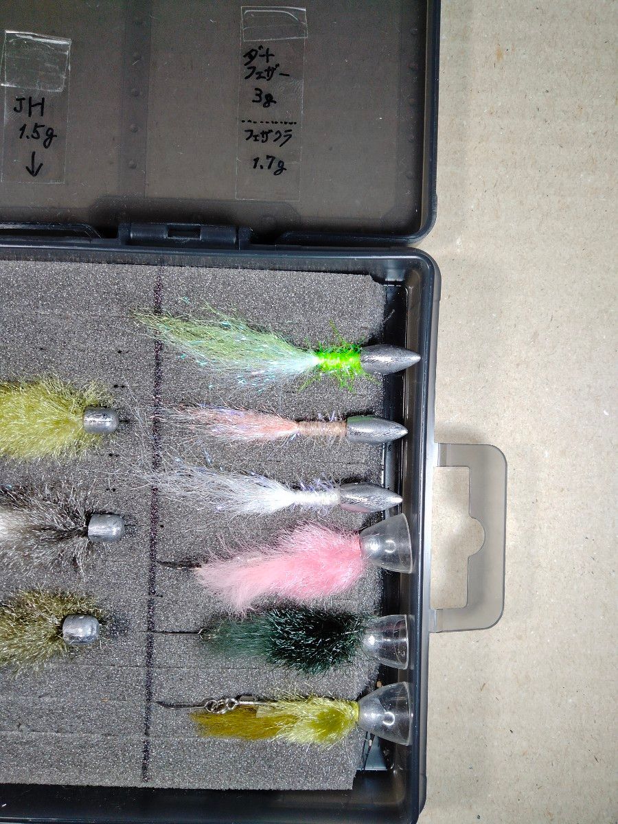 ハートデザイン(HART DESIGN) フェザージグ 16点セット(ケース付き