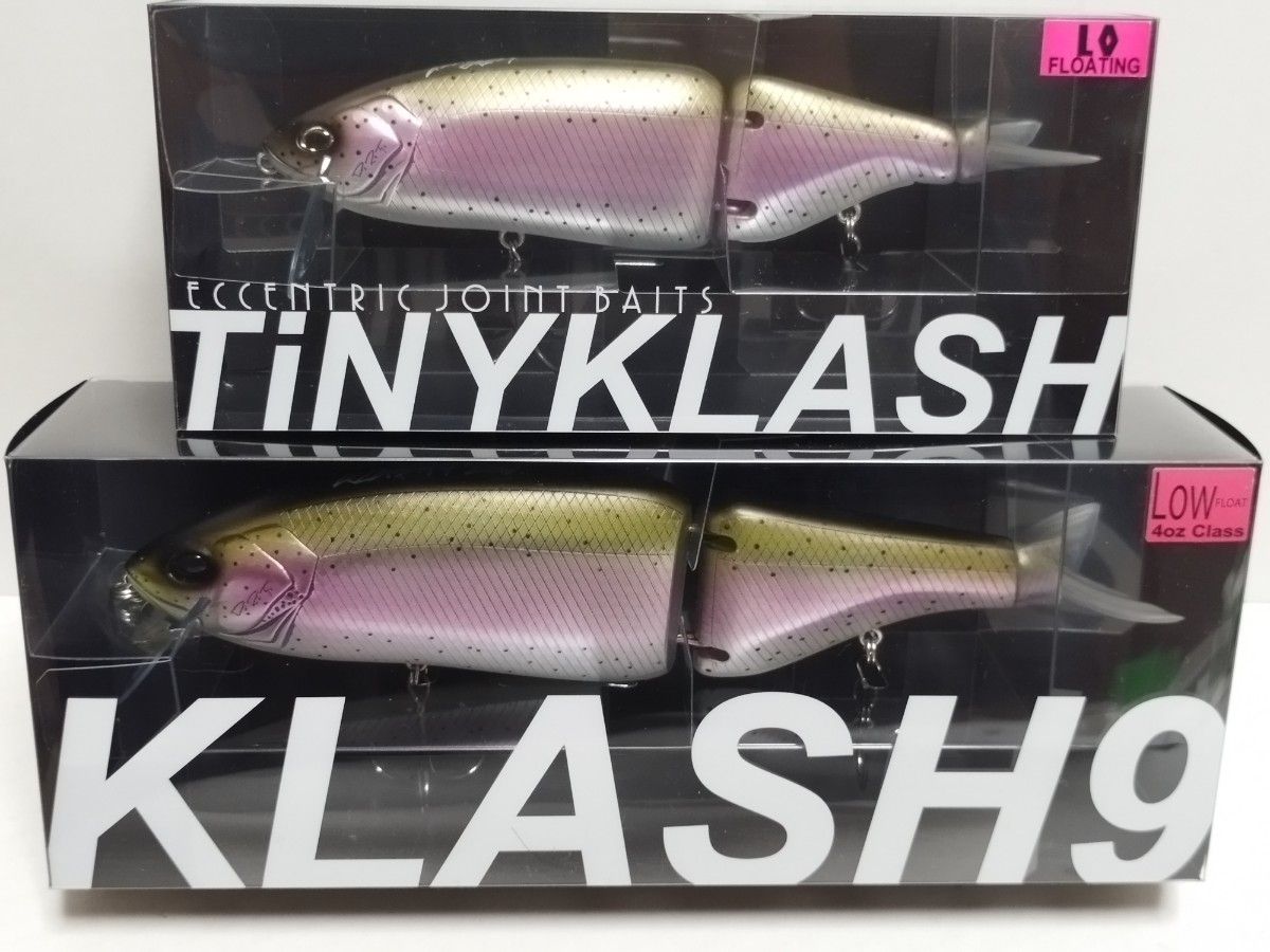 新品】DRTタイニークラッシュ/クラッシュ9 マジックトラウト 2点セット