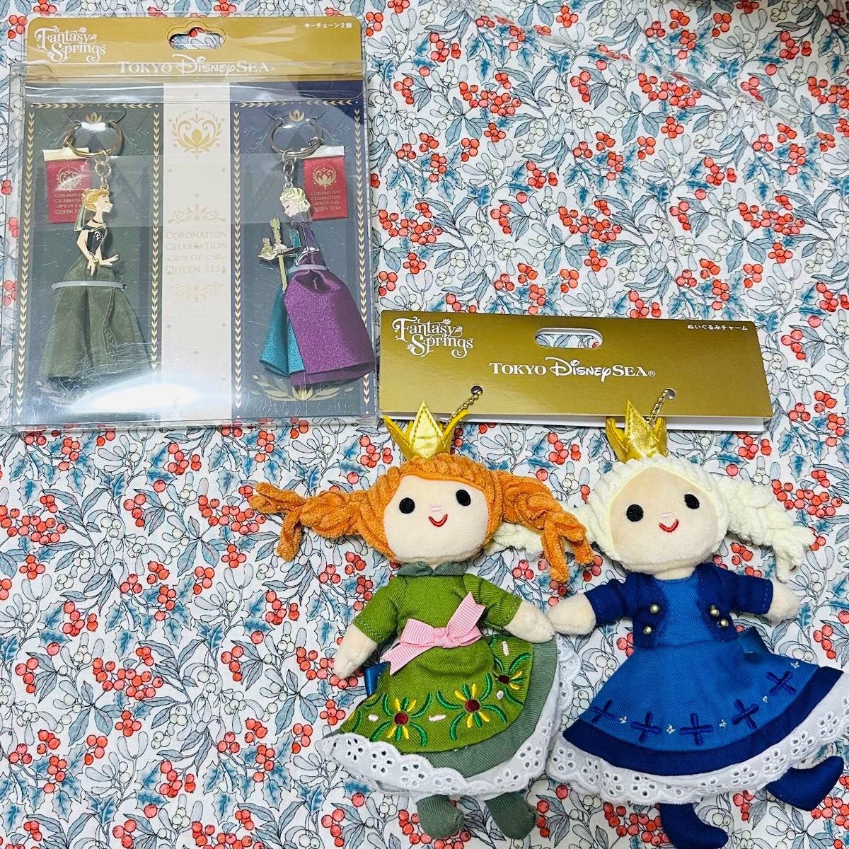アナ雪 ぬいぐるみチャーム キーチェーン キーホルダー ディズニー
