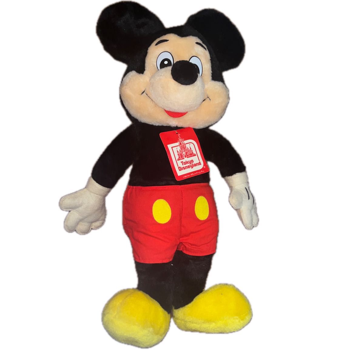 1982年 ディズニーランド ミッキーマウス ぬいぐるみ 当時物 開園当初