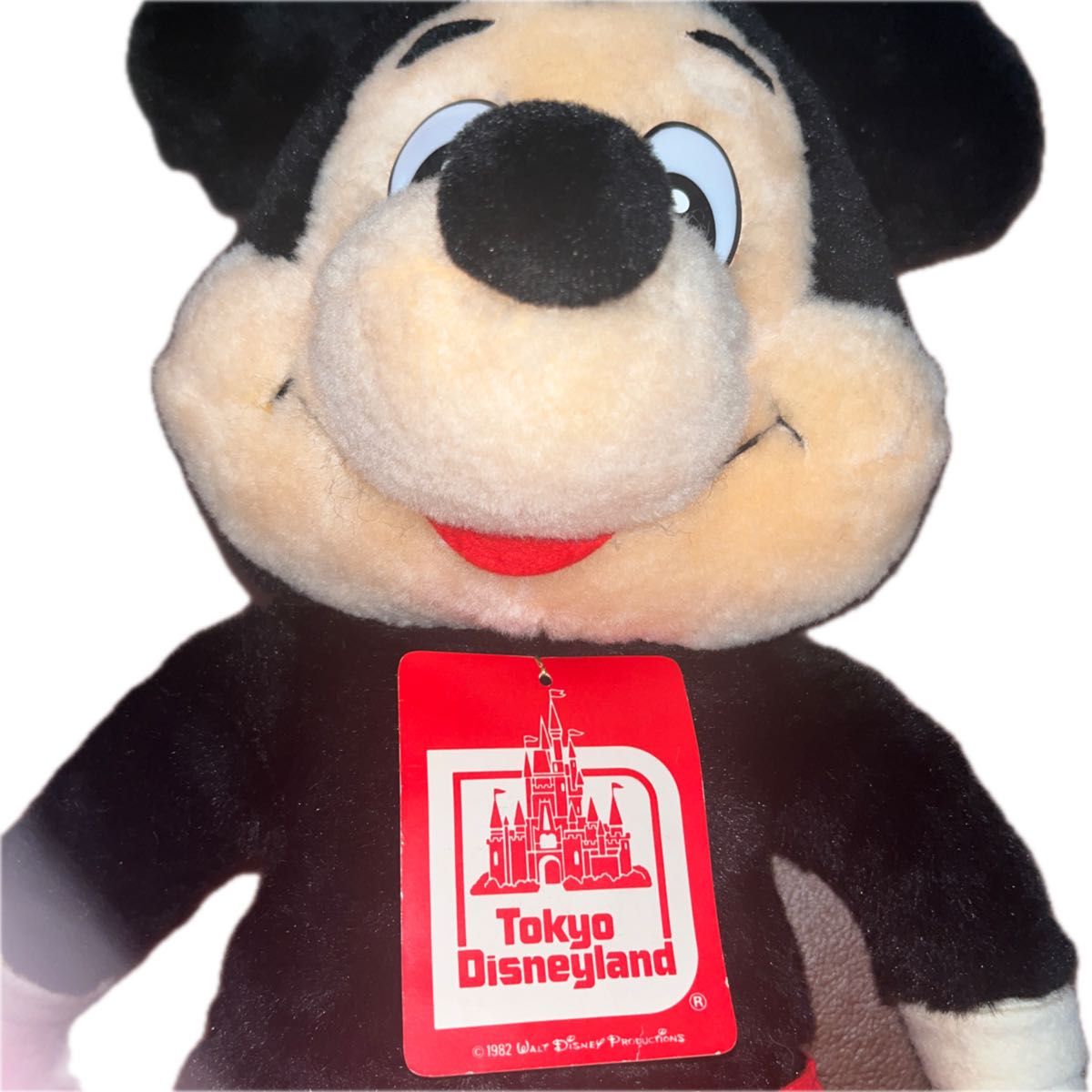 1982年 ディズニーランド ミッキーマウス ぬいぐるみ 当時物 開園当初