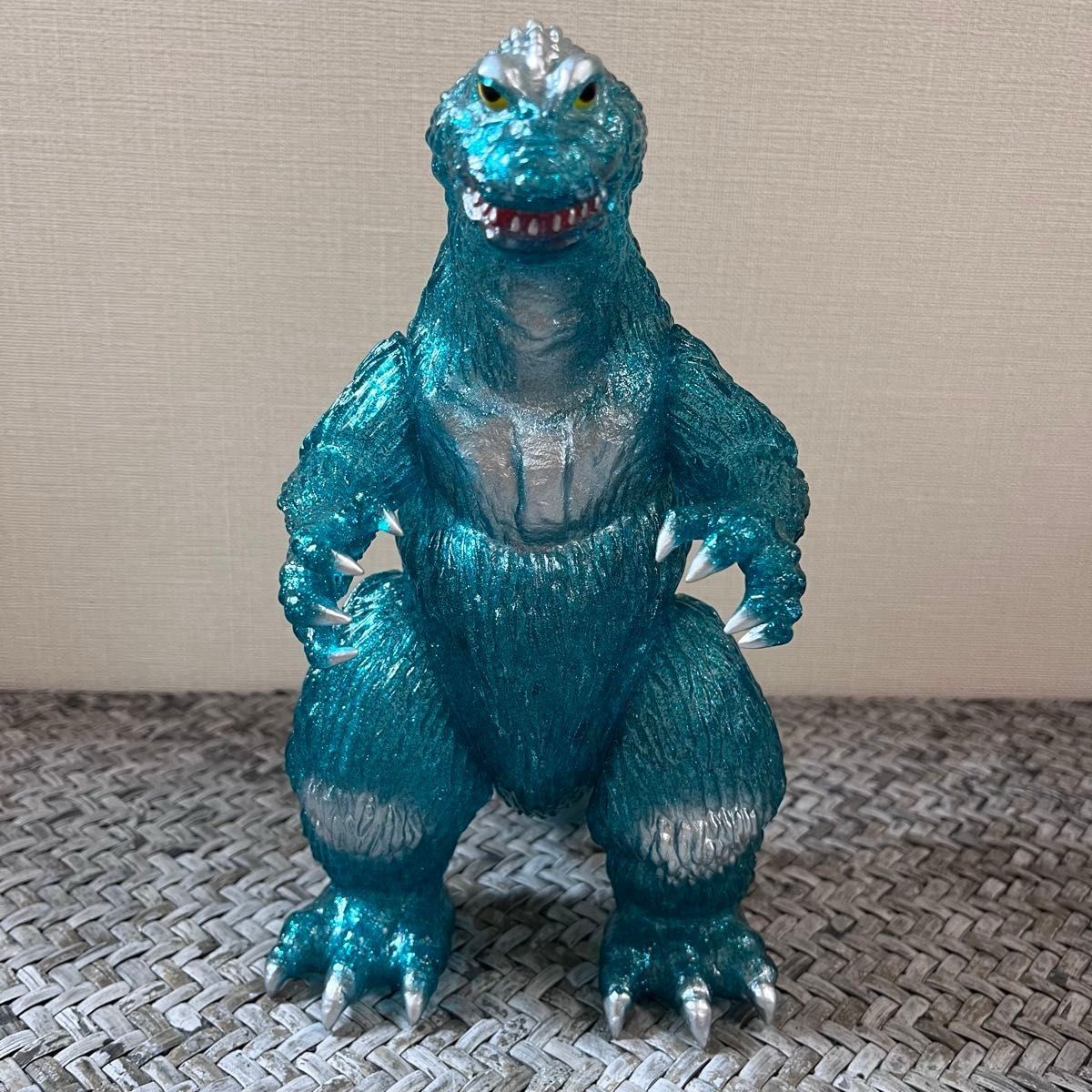 レトロソフビ ギガブレイン ゴジラ キンゴジ クリアグリーン｜Yahoo