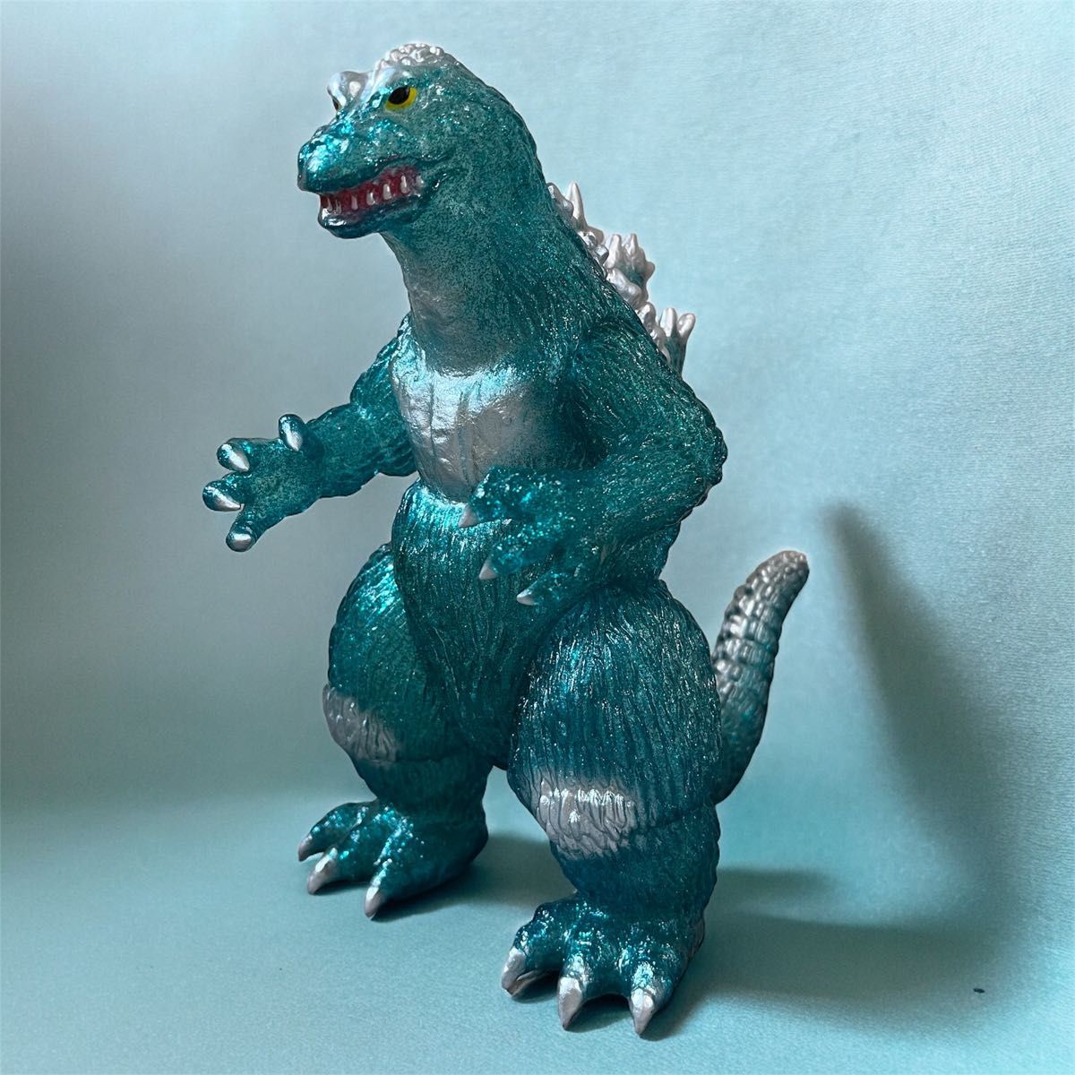 レトロソフビ ギガブレイン ゴジラ キンゴジ クリアグリーン｜Yahoo