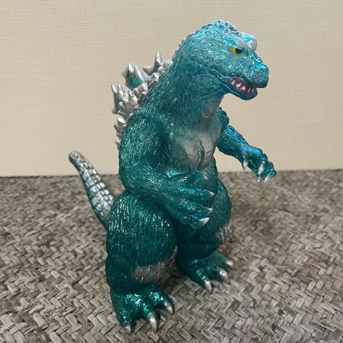 レトロソフビ ギガブレイン ゴジラ キンゴジ クリアグリーン｜Yahoo