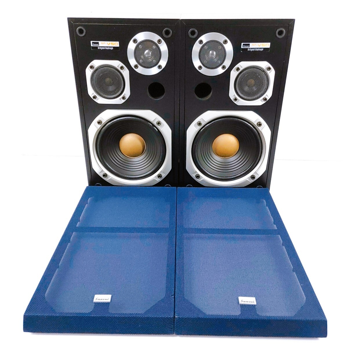 動作品】SANSUI サンスイ SP-V50 スピーカーペア 名機｜Yahoo!フリマ