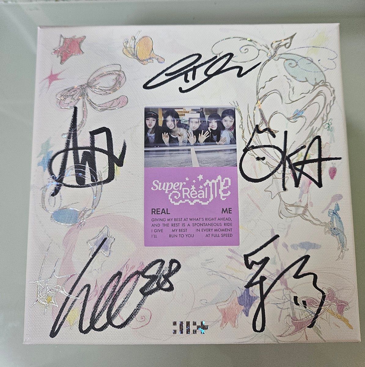 直筆サイン入り SUPER REAL ME ILLIT ALBUM｜Yahoo!フリマ（旧PayPay