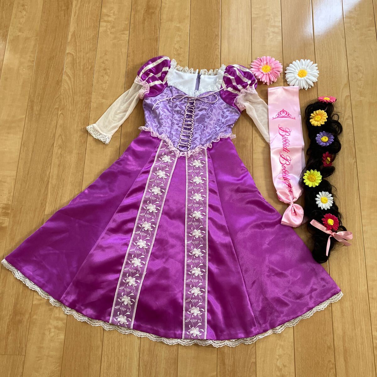 ビビディバビディブティック ラプンツェルドレスセット サイズ110