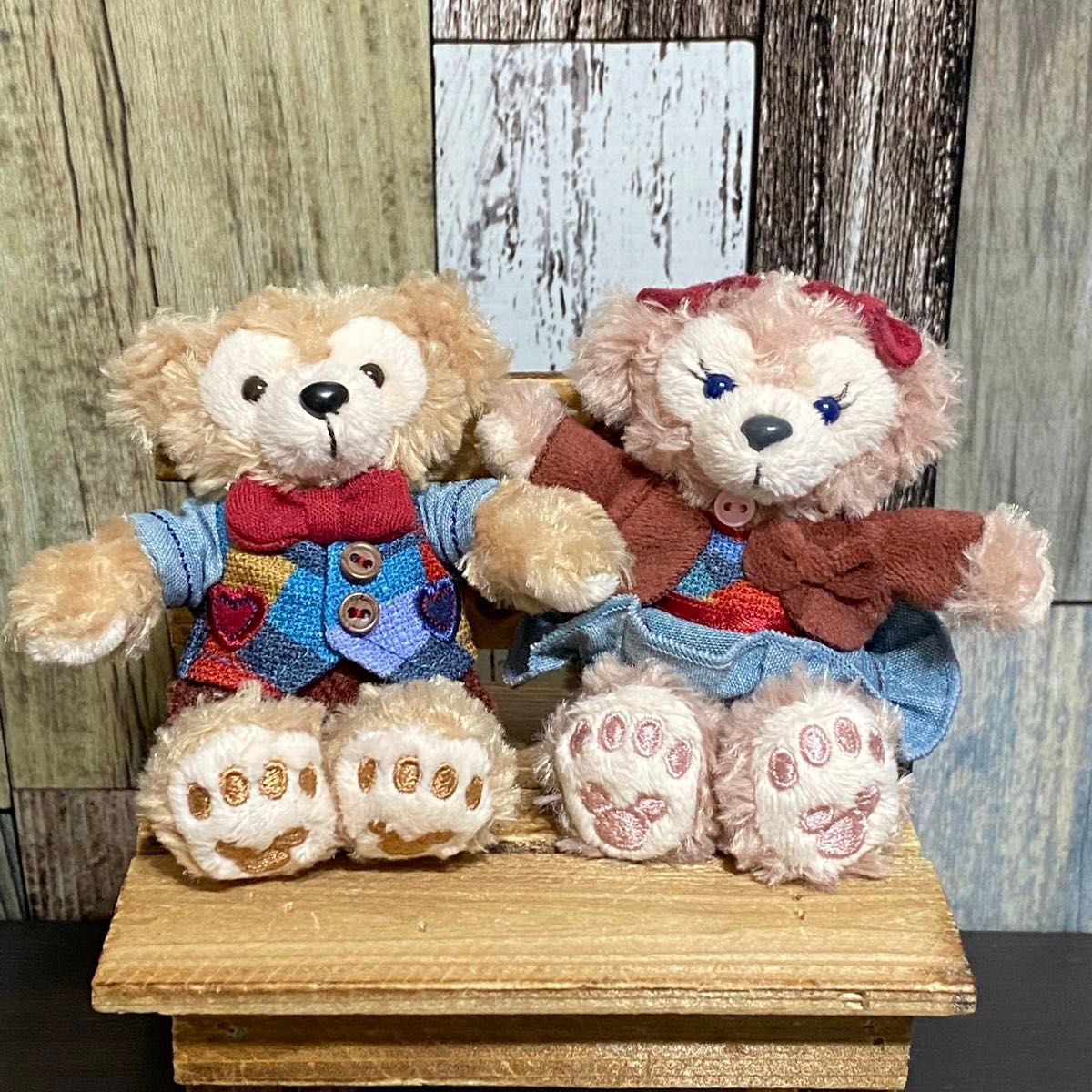 ダッフィー&シェリーメイ ぬいぐるみストラップ スウィート