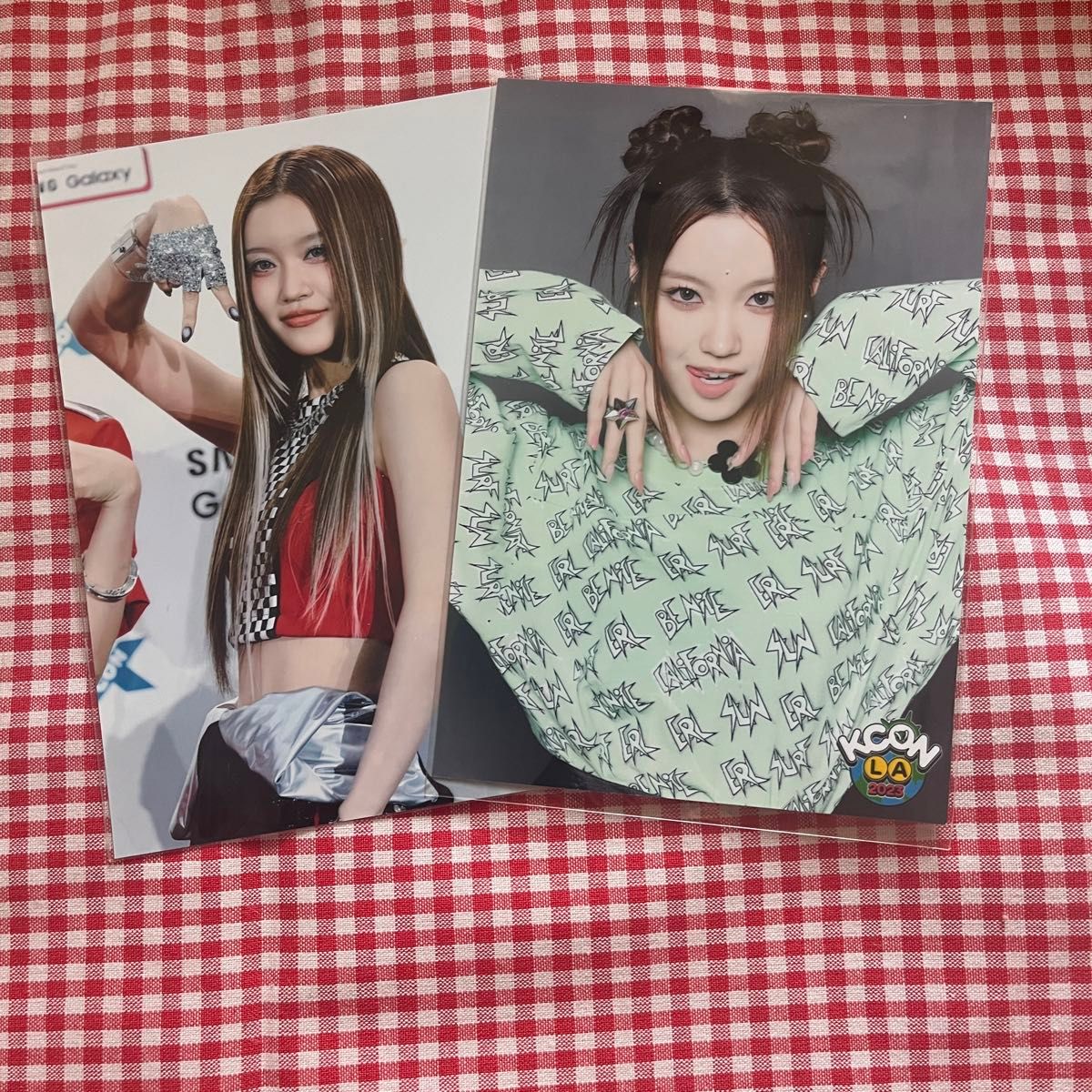 XG CHISA KCON LA 2023 チサ レア トレカ フォトカード セット 生写真