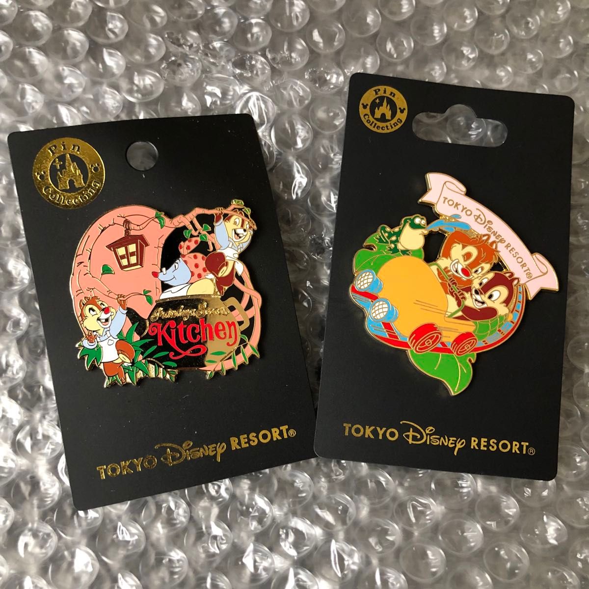 チップとデール ピンバッジ セット ガジェット ゴーコースター ピンズ