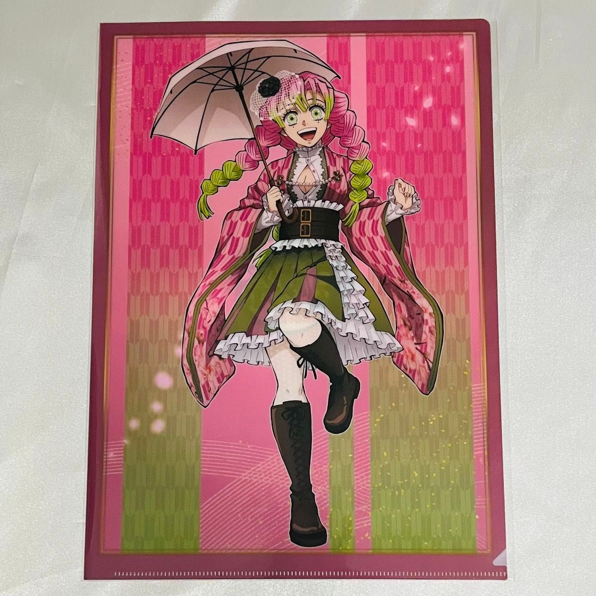 鬼滅の刃 甘露寺 蜜璃 クリアファイル 鬼滅祭 伍周年記念祭 2024 未