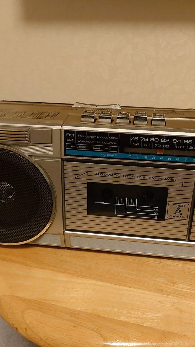 SHARP シャープ ラジカセ SEARCHER-WF GF-757 APPS-WF 昭和レトロ